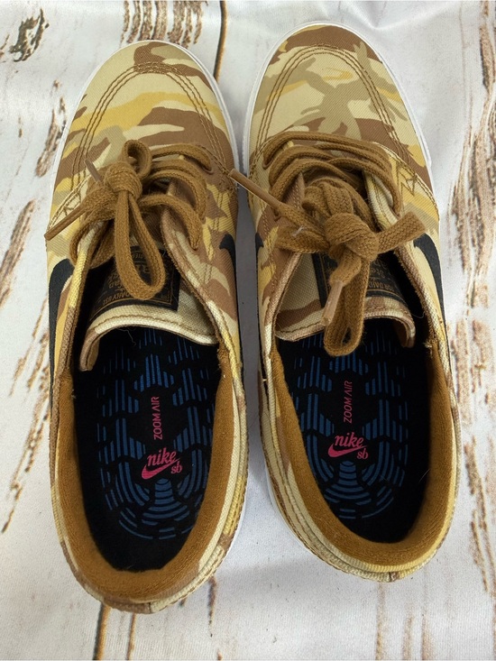 Nike SB Zoom Stefan Janoski, Desert Camo Camo Uppers, Zoom Air. Size 7.5 main image 5